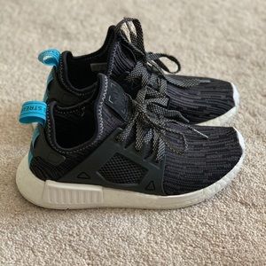 SOLD- Adidas NMD XR1 PK Camo Utility Black Blue Tab Kids
